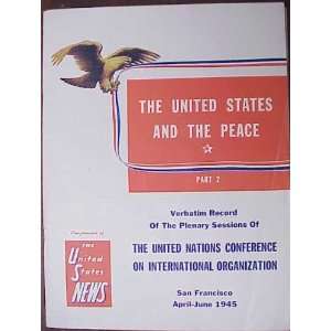  States and the Peace Part (Verbatim Record of the Plenary Sessions 