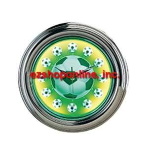  Sports Mania Everthing about Soccer Ball Neon Clock