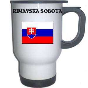  Slovakia   RIMAVSKA SOBOTA White Stainless Steel Mug 