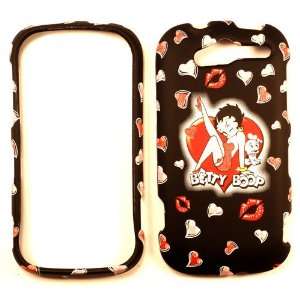  Betty Boop Black HTC MyTouch 4G Faceplate Case Cover Snap 