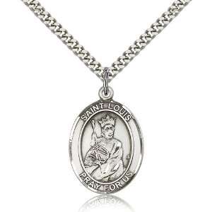   In A Grey Velvet Gift Box Patron Saint of Builders/Parenthood Jewelry