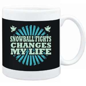  Mug Black  Snowball Fights changes my life  Hobbies 
