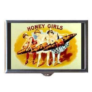  Honey Girls Retro Cigar Label Coin, Mint or Pill Box Made 