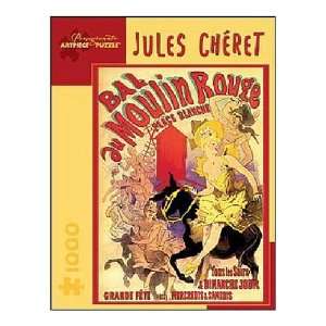   Jules Cheret   Moulin Rouge 1000 Piece Jigsaw Puzzle Toys & Games