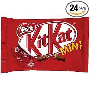 24 pack of Kit Kat 10 Mini Breaks (2.1oz ,60g Per Pack) Made in Canada 