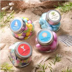  Personalized Beach Theme Candy Jar