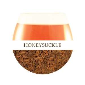 Honeysuckle Loose Leaf Pu Erh Tea 13 Oz  Grocery & Gourmet 