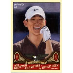  2011 Upper Deck Goodwin Champions 98 Anthony Kim / Golf 