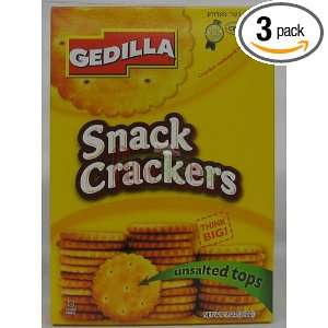 pack Gedilla Snackers  Unsalted   12 Oz.   Kosher Parve  