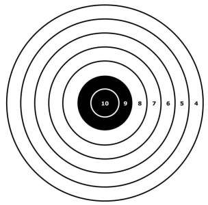   Targets Shooting Air Pistol BB Gun Archery Paint Ball Paintball  