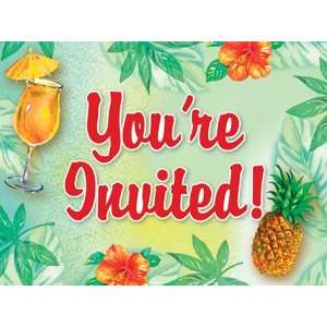 Pineapple Punch Postcard Party Invitations