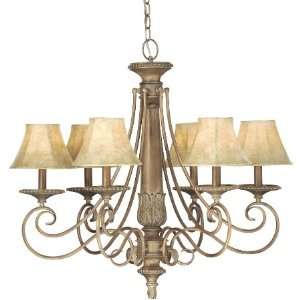  Dolan Designs 6Lt Chandelier