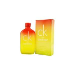  Calvin Klein CK ONE SUMMER EDT SPRAY 3.4 OZ (RED/YELLOW 