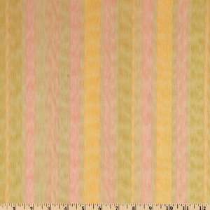   Cottage Stripe Yellow Fabric By The Yard Arts, Crafts & Sewing