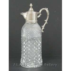  Claret Jug with Silver Plate / Pewter Top Kitchen 