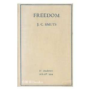  Freedom J. C. Smuts Books