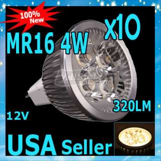   Warm White MR16 12V 320LM Energy Saving LED Light Bulb Spot Lamp Bulb