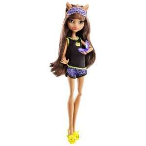  Monster High Dead Tired Clawdeen Wolf Doll Toys & Games
