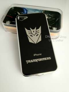   transformers decepticon luxury plating hard case cover iphone 4 4s