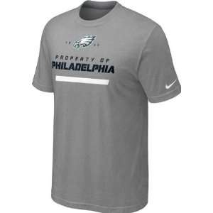  Philadelphia Eagles Heathered Grey Nike Property Of T 