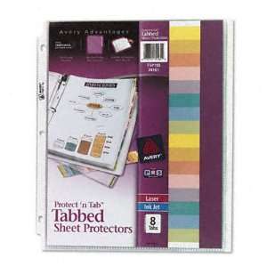    Protect n Tab Top Load Clear Sheet Protectors Electronics