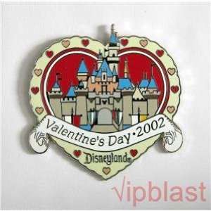   Pin/DLR Valentine Day Sleeping Beauty Castle 2002 
