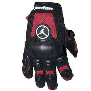  Jordan 2K7 Team Replica Street Gloves   Medium/Red 