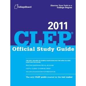  CLEP Official Study Guide 2011 [Paperback] The College 