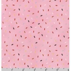  Sprinkles Pink Confections Fabric Three Yards (2.7m)