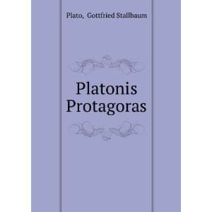  Platonis Protagoras Gottfried Stallbaum Plato Books