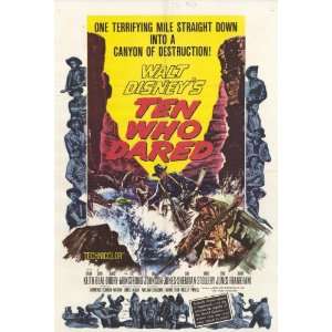  Ten Who Dared (1960) 27 x 40 Movie Poster Style A