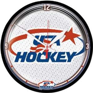  Wincraft USA Hockey Round Clock