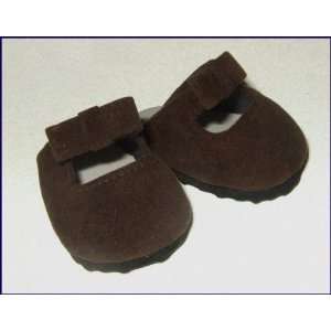  Brown faux suede Clogs for Bitty Baby and Terry Lee Toys 