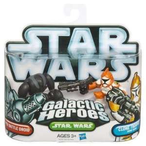   Pack Super Battle Droid & Clone Trooper Battle Squad Toys & Games