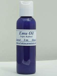 SPECIAL Emu Oil TRIPLE REFINED Anti aging Acne Moisturizing Serum 2 oz 