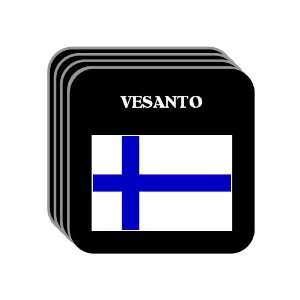  Finland   VESANTO Set of 4 Mini Mousepad Coasters 