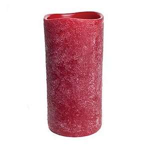   Huckleberry Scented Wax LED Pillar Candle with 3 Level Auto Timer, 4x8