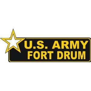  United States Army Fort Drum Bumper Sticker Decal 9 