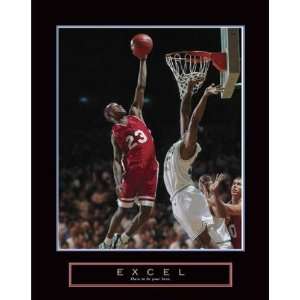  Excel   Basketball by unknown. Size 28.00 X 22.00 Art 