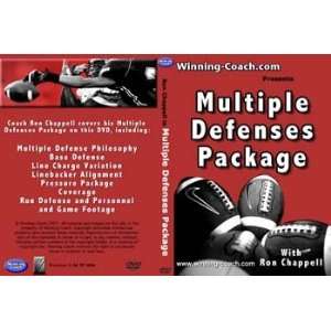  Football Coaching dvd Multiple Defense Package Sports 