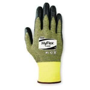 Ansell Yellow HyFlex Nylon And Kevlar Coated Work Gloves  