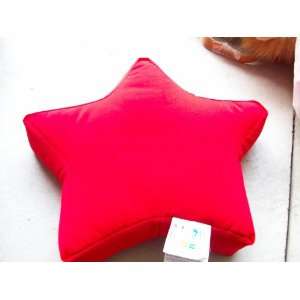  Red 12 Star Shaped Pillow