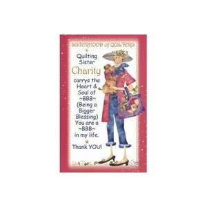 Sisterhood of Quilters Magnet   Quilting Sisters Charity Pack of 2 (2 