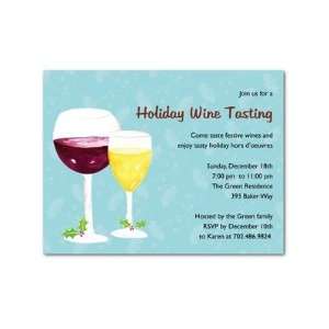  Holiday Party Invitations   Holiday Vino By Sb Multiple 