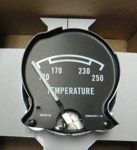 Mopar 68 69 70 B Body Rallye Dash Temperature Gauge NEW  