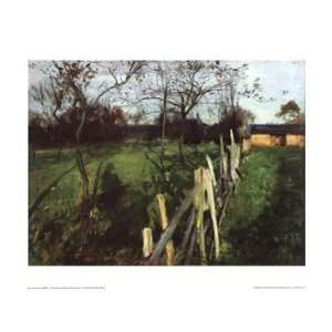   Fields   Poster by John Singer Sargent (28.5x22.5)