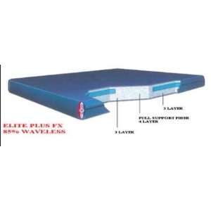   chiropractic designed mattress offers 8 inches of beaded fiber at the