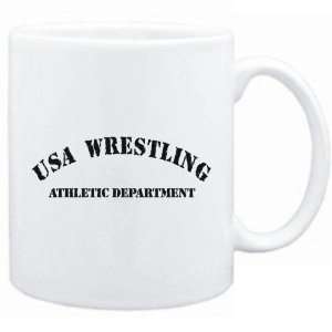  New  Usa Wrestling  Mug Sports