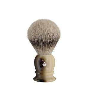  Shaving Brush, Silvertip Badger, High grade Resin Horn 