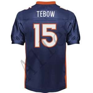  New NFL Denver Broncos#15 Tebow dark blue jerseys size 48 